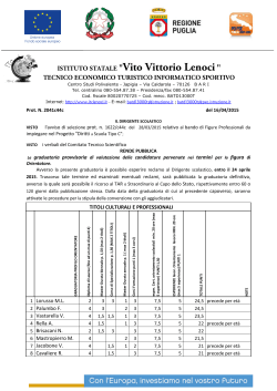 Diritti a Scuola - ITC V.V. Lenoci