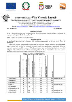 Diritti a Scuola - ITC V.V. Lenoci