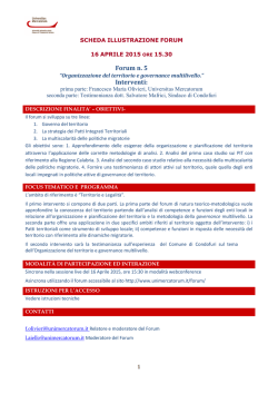 Scarica il programma - Universitas Mercatorum