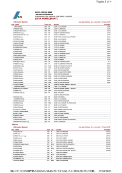 Pagina 1 di 4 17/04/2015 file:///C:/CONDIVISASIGMA/MAN2015