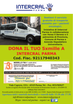 DONA IL TUO 5xmille A