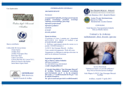 I minori e la violenza maltrattamenti, abusi, discurie, ipercura