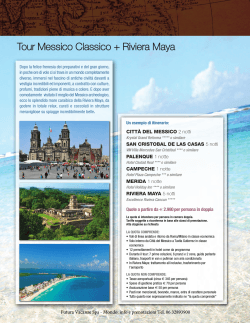 Tour Messico Classico + Riviera Maya