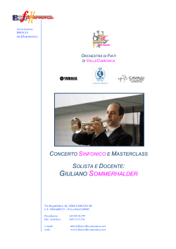 brochure evento - Comune di Brescia
