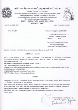 I stituto Auto no m o Com pre nsivo Stata I e