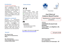 CASI CLINICI 18 Aprile 2015