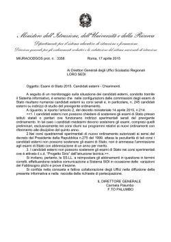 Ministero dell`Istruzione, dell`Università e della Ricerca