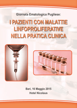 I PAZIENTI CON MALATTIE LINFOPROLIFERATIVE NELLA