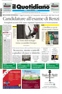 Candidature all`esame di Renzi