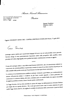 in un intervento scritto al convegno organizzato - Enti Locali