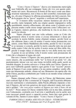 CuoreSolo339 - Parrocchia di Vitorchiano