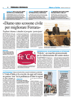 Il Resto del Carlino 23 gennaio 2015
