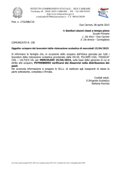 ISTITUTO COMPRENSIVO STATALE - DUE
