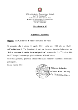 Ufficio Scolastico Regionale per il Lazio I.C..&rdquo;P. Stefanelli&rdquo; Circ