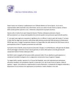 Campionato Italiano Hockey Subacqueo 2015