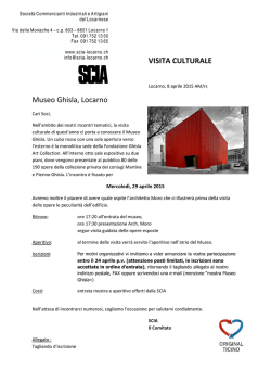 Invito Museo Ghisla