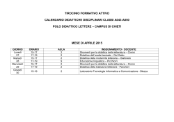 Calendario A043-A050