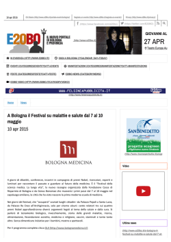 E20bo_10_04_15 - Festival della Scienza Medica