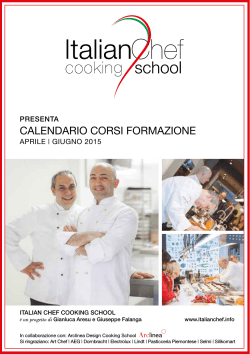 Brochure Italian Chef Cooking School