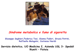 Diapositiva 1 - Accademia Medico Pistoiese Filippo Pacini