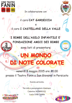Scarica il volantino - Coro CAT Gardeccia