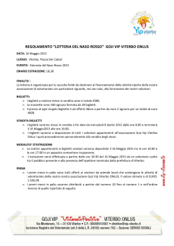 regolamento carta intestata nuova