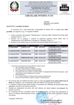 Home - [ISTITUTO DI ISTRUZIONE SUPERIORE SCIPIONE STAFFA ]