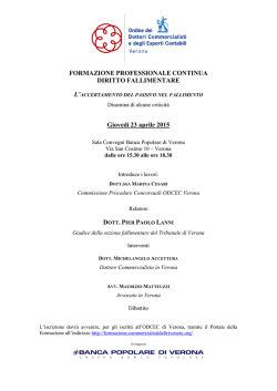 Incontro formativo ODCEC