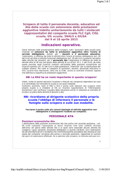 Indicazioni operative - istituto omnicomprensivo carsoli