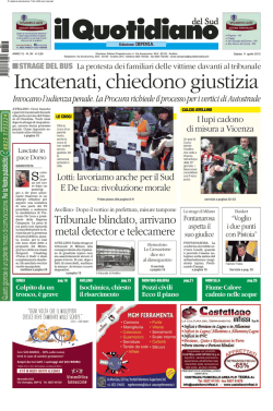 Incatenati, chiedono giustizia