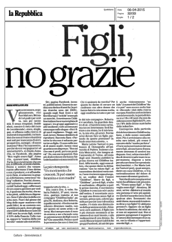 Figli, no grazie - Zeroviolenza.it