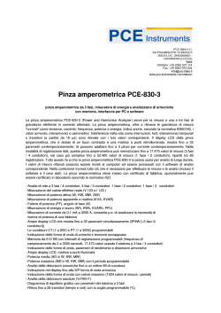 Pinza amperometrica PCE-830-3