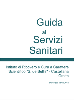 Istituto di Ricovero e Cura a Carattere Scientifico "S. de Bellis