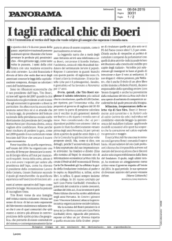 I tagli radical chic di Boeri