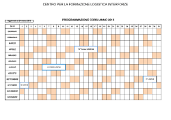 CENTRO PER LA FORMAZIONE LOGISTICA INTERFORZE