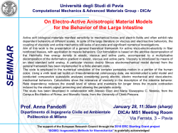 Diapositiva 1 - Università degli studi di Pavia