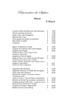 Il Pesce - Ristorantino da Stefano