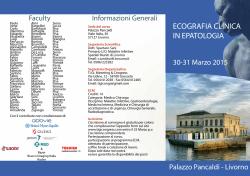 ECOGRAFIA CLINICA IN EPATOLOGIA