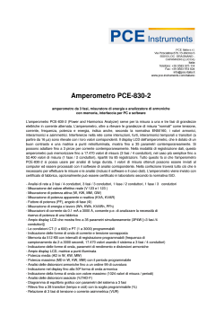 Amperometro PCE-830-2