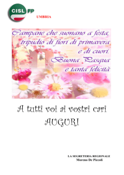 A tutti voi ai vostri cari AUGURI