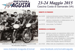 scarica il programma in pdf - Moto Club Internazionale MV Agusta