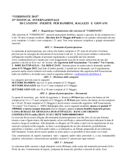 Regolamento