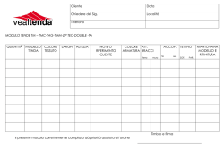 modulo tende tm – tmc-tag-tmm-zip tec-double -ta
