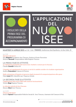 L`APPLICAZIONE DEL