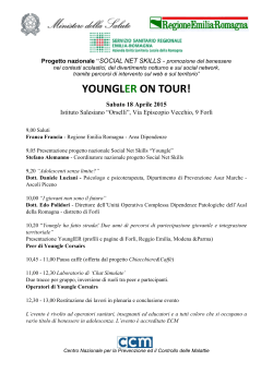 “Youngler on tour!” a Forlì - Salute
