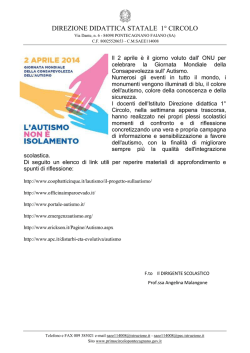 direzione didattica statale 1&deg; circolo
