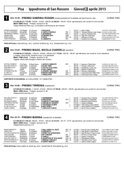 Il programma in formato .pdf