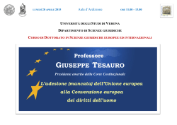 GIUSEPPE TESAURO
