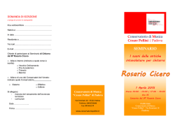 Informativa Seminario