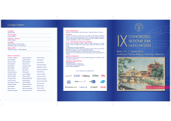IX CONGRESSO SEZIONE SIMI LAZIO MOLISE - ROMA, 10-11